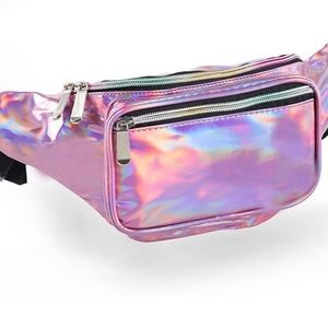 Holographic fanny pack